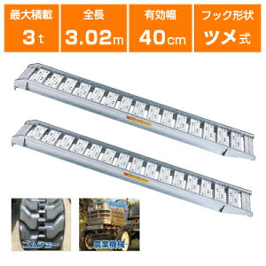 �y�@�l�l��p�E����s�E�ԕi�s�E�ꕔ�z���s�n�悠��z3t 2�{�Z�b�g ���a �A���~�u���b�W �_�@�S�ʗp SBA-300-40-3.0 (�c����)�y�L����3000×�L����400(mm)�z�y300cm 40cm 3t�z�y�ő�ύ�3.0t/�Z�b