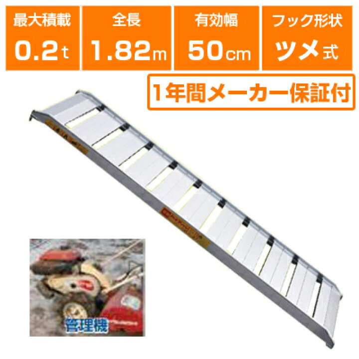 昭和ブリッジ アルミブリッジ 極端 SBA-180(6)-25-0.5A 180cm