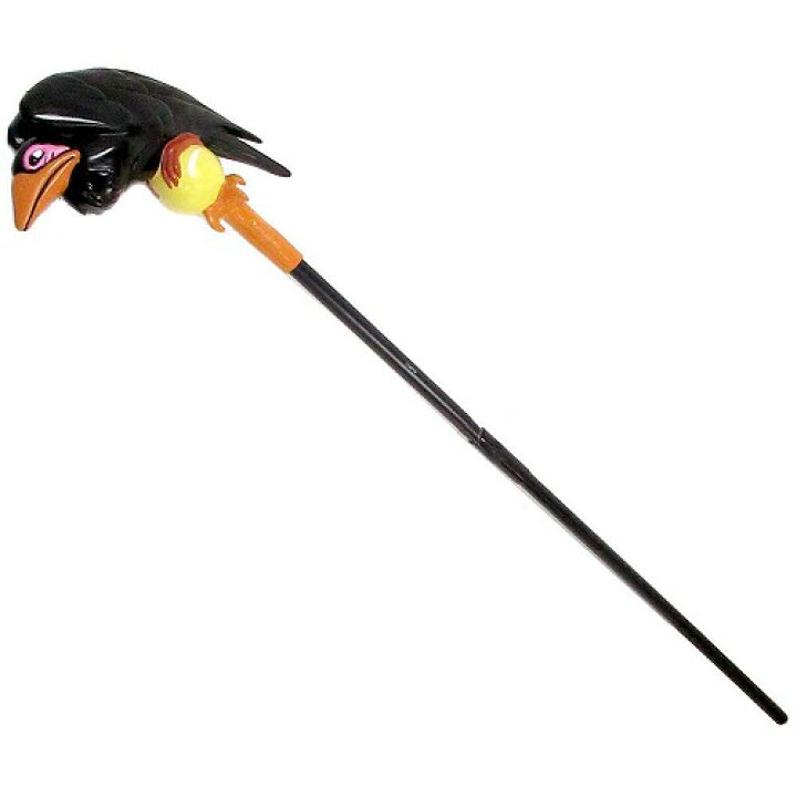 楽天市場 ハロウィン コスプレ ディズニー Disney マレフィセント カラスの付いた杖 Maleficent Staff 大人用 181 セレクトag