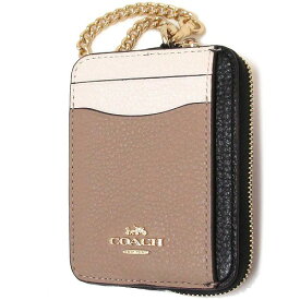 コーチ コインケース COACH アウトレット カラーブロック レザー ジップ カードケース 小銭入れ C1886 IMCAH