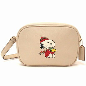 コーチ バッグ COACH アウトレット COACH X PEANUTS スヌーピー ミニ ジェイミー カメラバッグ ショルダーバッグ CF249 IMOQY