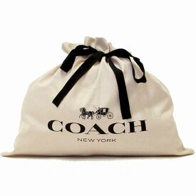 コーチ COACH 保存袋 収納袋 巾着 バック小物用 （中） DUSTBAG L