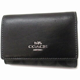 コーチ 財布 COACH アウトレット シグネチャー マイクロ ウォレット 三つ折り財布 CM761 SVTSQ n231012