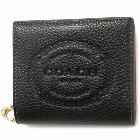 コーチ 財布 COACH アウトレット レザー スナップ ウォレット ヘリテージ 二つ折り財布 CM216 IMBLK n231012