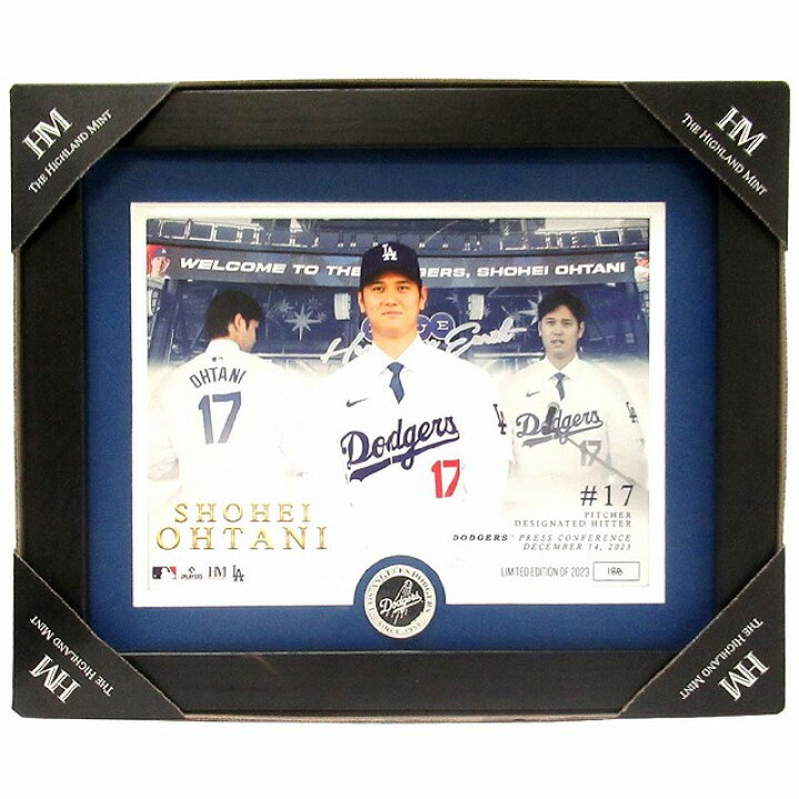楽天市場】大谷翔平選手 ロサンゼルス・ドジャース入団 記念コイン 
