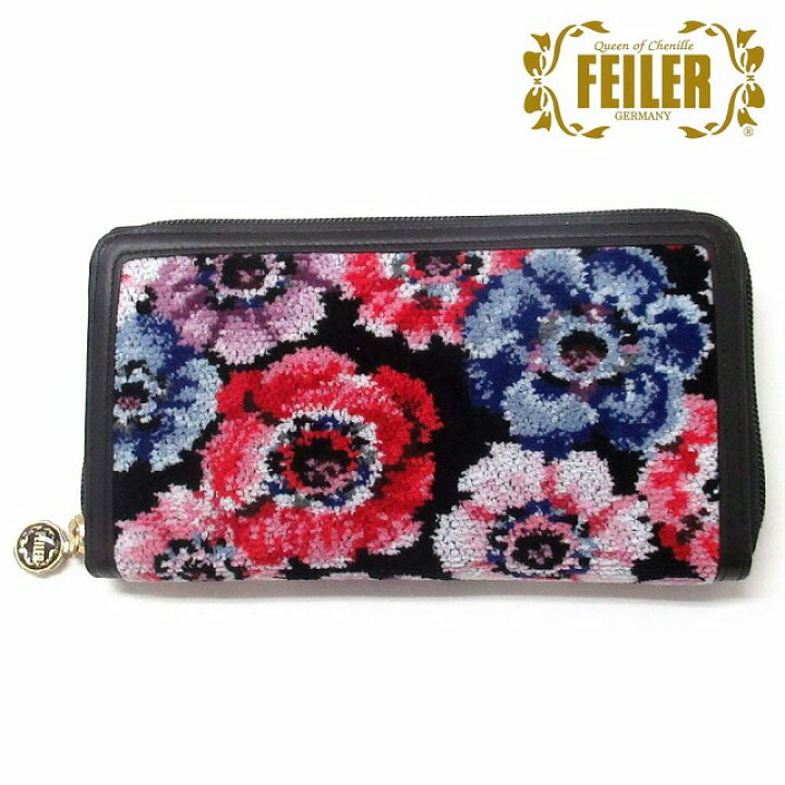 楽天市場】FEILER フェイラー 財布 便利ポーチ レディアネモネ 長財布 