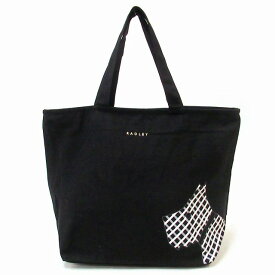 RADLEY LONDON ラドリーロンドン トートバッグ A4収納可 Face To Face Radley Responsible ジップトップ エコバッグ 111554 BLACK クリスマスラッピング対象商品 C25WRAP