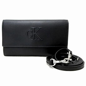 Calvin Klein Jeans カルバンクライン アウトレット スカルプト インプレッション ハンドル ストラップ付き ウォレット 長財布 4K1006G 001 バレンタインラッピング対象商品 V26WRAP