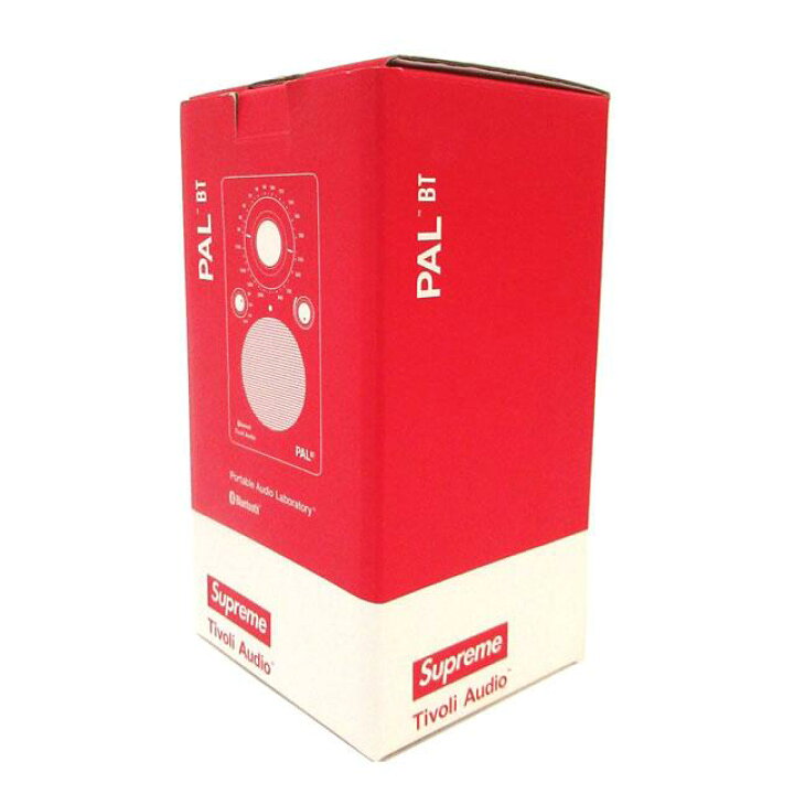 楽天市場】未使用 Supreme シュプリーム Tivoli Audio PAL BT チボリオ  