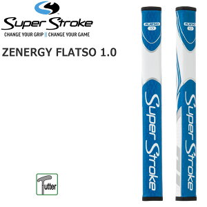 Super Stroke X[p[Xg[N ZENERGY FLATSO 1.0 BL/WH StObv