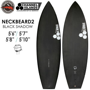 zł܂(wGÂ)T[t{[h 24 T_[{g THUNDERBOLT AbN NECKBEARD2 Black shadow CARBON J[{ y FCS2 TRI 3FIN gr lbNxA[h2