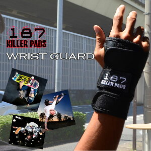 187 KILLER PADS(�L���[�p�b�h) WRIST GUARD ���X�g�K�[�h SK8 �X�P�[�g �X�g���[�g�X�|�[�c�p ���v���e�N�^�[