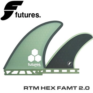 t[`[tB FUTURES FIN RTM HEX FAMT 2.0 TWIN+1 GREEN/GRAY 3FIN AbN cCX^r T[tB {[htB