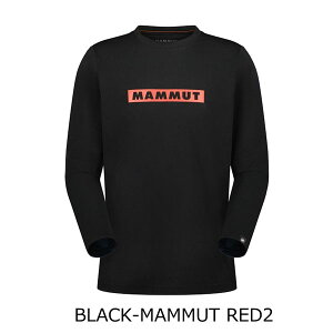 }[g QDSvgOX[uTAWAtBbg MAMMUT QD LOGO PRINT LONGSLEEVE T-SHIRTS AF TVc z t@[XgC[ BLACK-MAMMUTRED2 EU S EU M EU L