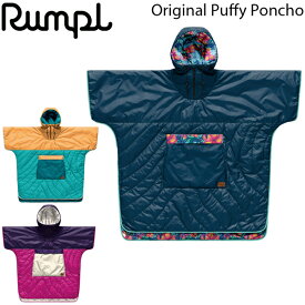 【値下げ】ポンチョ ランプル Rumpl ORIGINAL PUFFY PONCHO リバーシブル 防寒 フロントポケット収納 野外フェス スポーツ観戦