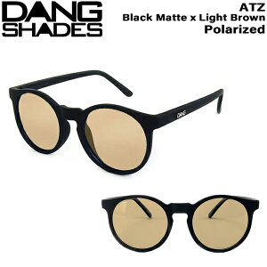 _VFCY G[gD[bg ubN}bg DANG SHADES ATZ BLACK MATTE X LIGHT BROWN POLARIZED ዾ TOX gh t@bV X|[c