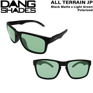 �_���V�F�C�Y �I�[���e���[�� JP �u���b�N�}�b�g DANG SHADES ALL TERRAIN JP BLACK MATTE X NATURAL GREEN POLARIZED �ዾ �T���O���X �g�����h �t�@�b�V���� �X�|�[�c