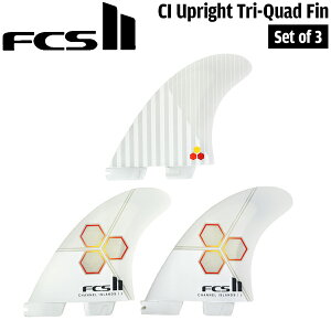 FCS2 �t�B�� FCS II CI UPRIGHT PC WHITE/FLAME TRI RETAIL FINS �A�������b�N 3��set �g���C�t�B�� �T�[�t�B�� �t�B��