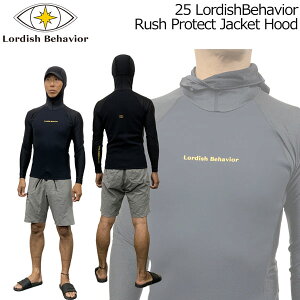 [fBbVrwCrA bVK[h t[ht 25 LordishBehavior Rush Protect Jacket Hood BLACK x[XiEwj1.5mmW[W   e CN T[tB