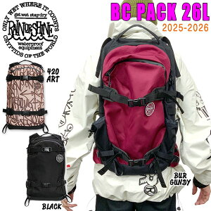y\z 25-26 CIAVC obNJg[pbN26L RAIN OR SHINE BC PACK 26L Xm[{[h obO  ubN o[KfB 420A[g