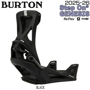 25-26 o[g WFlVXXebvI BURTON GENESIS STEP ON BLACK Xm[{[h rfBO 25-26-BD-BTN oCfBO  XebvI