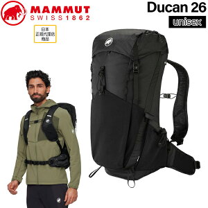 �}���[�g �f���J��26 MAMMUT DUCAN 26 �o�R �o�b�O �U�b�N �n�C�L���O �g���b�L���O �����O�g���C�� �u���b�N 26���b�^�[