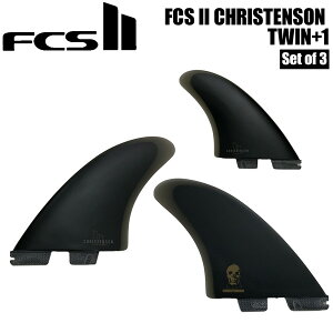 �G�t�V�[�G�X FCS2 FCS II CHRISTENSON TWIN+1 PG M-L BLACK RETAIL FINS 3�� �c�C���X�^�r �N���X�e���\�� �T�[�t�B��