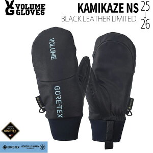 25-26 {[O[u J~J[~bg VOLUME GLOVE KAMIKAZE NS LIMITED Xm[{[h  25-26-GR-VLM ubNU[ S M L