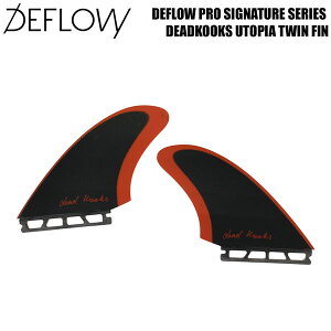 ftE tB DEFLOW PRO SIGNATURE SERIES DEADKOOKS UTOPIA TWIN FIN cCtB FUTURES FIN t[`[tB FULLTAB fbhN[NX T[tB T[t{[h
