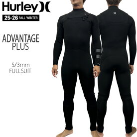 ハーレー セミドライ メンズ 25-26 HURLEY ADVANTAGE PLUS 5/3mm FULL SUIT ウェットスーツ セミドライ ジャーセミ 裏起毛 オモテALLジャージ JCV2508 MOVE別注スペシャル企画