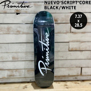 �X�P�{�[ �f�b�L �v���~�e�B�u �L�b�Y�E�������q���� PRIMITIVE NUEVO SCRIPT CORE BLACK/WHITE 7.37×28.5 WB12.26