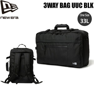 �j���[�G�� �o�b�O NEW ERA 3WAY �o�b�N UUC �u���b�N 3WAY �u���[�t�o�b�O �o�b�N�p�b�N �V�����_�[�o�b�N ��33L