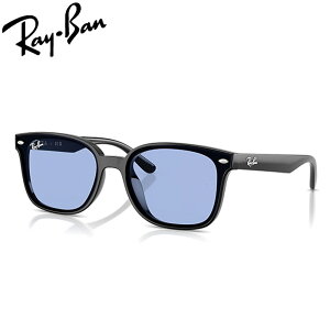 ���C�o�� �T���O���X RayBan RB4461D 601/80 64 �t���[�� / BLACK �����Y / POLICARBONATE STANDARD BLUE ���{���胂�f��