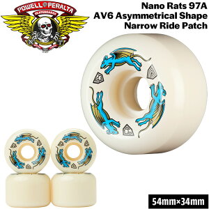 �E�B�[�� �p�E�G���y�����^ POWELL PERALTA DRAGON FORMULA NANO RAT 54 x 34mm 97A AV6 4�Z�b�g �h���S���t�H�[�~�����[