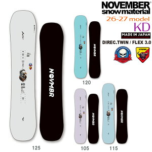 �\�� 26-27 �m�[�x���o�[ �P�[�f�B�[ NOVEMBER KD �X�m�[�{�[�h �� 26-27-BO-NOV 105 115 120 125