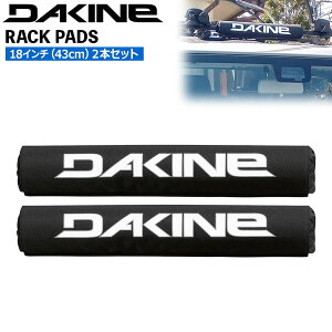 �_�J�C�� DAKINE RACK PADS 18�C���` 43cm BLK 2�{�Z�b�g �L�����A�o�[�p���b�N�p�b�h �T�[�t�{�[�h�̃��[�t�����ςݗp�� BG237973C