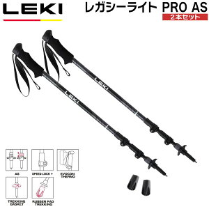 LEKI ���K�V�[���C�g Pro AS �g���b�L���O�|�[�� ���L �X�e�b�L �A���`�V���b�N �y�� �o�R�p�|�[�� �L�k�� �A���~ �n�C�L���O �c�� �o�R �A�E�g�h�A ���K�i