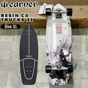 �J�[�o�[ �T�[�t�X�P�[�g CARVER RESIN CX TRUCKS 31 ���W�� ���{���K�i