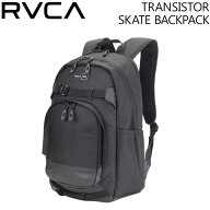 ルーカ RVCA TRANSISTOR SKATE BACKPACK BLACK バックパック リュック スケボー 積載OK BG04A975