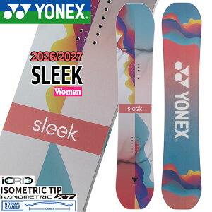 �\�� 26-27 YONEX SLEEK ���l�b�N�X �X���[�N �X�m�[�{�[�h �� ���f�B�[�X �I�[�����E���h �J�[�r���O �f�B���N�V���i�� �L�����o�[ �y�� 26-27-BO-YNX 138 142 146