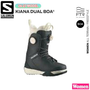 �\�� 26-27���f�� SALOMON KIANA DUAL BOA �X�m�[�{�[�h �u�[�c ���f�B�[�X �T������ �L�A�i�f���A���{�A �t���b�O�V�b�v �f���A��BOA �I�[�����E���h �t���[���� ���炩�� �����p ���K�i 26-27-BT-SLM 