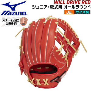 �~�Y�m MIZUNO �싅 �O���u �O���[�u �W���j�A�p ��p WILL DRIVE RED �I�[�����E���h�p 1AJGY35610 �J���[7080 �T�C�YM �E�����p