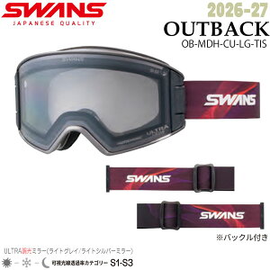 �\�� 26-27 SWANS �X�����Y OUTBACK �A�E�g�o�b�N TISIL ���C�g�V���o�[�~���[×�E���g�����C�g�O���C���� 26-27-GG-SWS �X�L�[ �X�m�[�{�[�h �S�[�O��