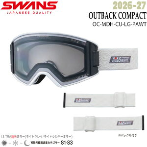 �\�� 26-27 SWANS �X�����Y OUTBACK COMPACT �A�E�g�o�b�N�R���p�N�g PAWT ���C�g�V���o�[�~���[×�E���g�����C�g�O���C���� 26-27-GG-SWS �X�L�[ �X�m�[�{�[�h �S�[�O��