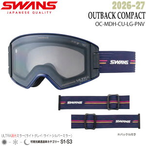 �\�� 26-27 SWANS �X�����Y OUTBACK COMPACT �A�E�g�o�b�N�R���p�N�g PNV ���C�g�V���o�[�~���[×�E���g�����C�g�O���C���� 26-27-GG-SWS �X�L�[ �X�m�[�{�[�h �S�[�O��