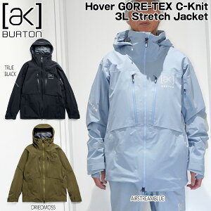 26-27���f�� BURTON �o�[�g�� AK GORE HOVER 3L JACKET [ak] �z�o�[ GORE-TEX C-KNIT 3L �X�g���b�` �W���P�b�g �����Y �X�m�[�{�[�h�E�F�A �S�A�e�b�N�X �V�F���W���P�b�g �h�� �h�� �o�b�N�J���g���[ ���K�i 