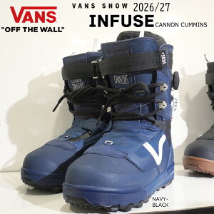 �\�� 26-27���f�� VANS ���@���Y INFUSE CANNON CUMMINS �C���t���[�Y �L���m���E�J�~���Y �X�m�[�{�[�h �u�[�c BOA �n�C�u���b�h �t���[���C�h �o�b�N�J���g���[ ���K�i 26-27-BT-VAN �l�C�r�[�u���b�N 25 