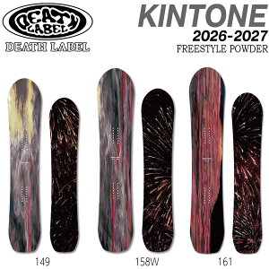 26-27 DEATH LABEL KINTONE �f�X���[�x�� �L���g�[�� �X�m�[�{�[�h �����Y �p�E�_�[�{�[�h �t���[���C�h �o�b�N�J���g���[ �J�[�r���O �f�B���N�V���i�� �I�[���}�E���e�� 26-27-BO-DTH 149 158W 161