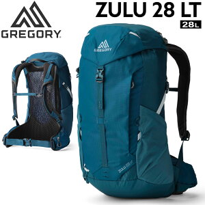GREGORY �O���S���[ �Y�[��28 LT ZULU 28 LT �o�R�����b�N �o�b�N�p�b�N �����Y 28L �n�C�L���O �g���b�L���O �y�� �ʋC�� �X�g���[�g�u���[