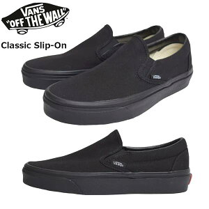 oY @Y US胂f VANS CLASSIC SLIPON BLACK/BLACK Xb|